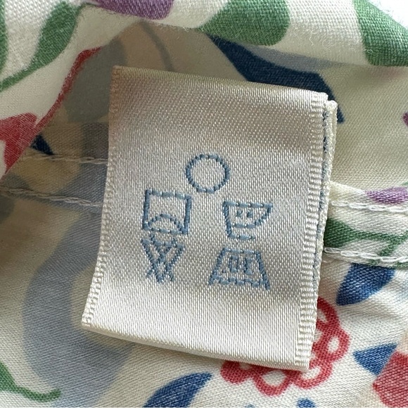 Burma Bibas Vintage 70’s Retro Floral Button Down Shirt - Picture 11 of 12